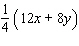 Apply the distributive property, and then simplify the result.   A)    B)    C)    D)    E)   