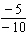 Find the quotient (divide).   Simplify the answer. Do not convert to decimal form.