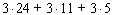 Simplify the expression   , and then factor the result into the product of primes. A)    B)    C)    D)    E)   