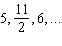 Find the fourth term in the sequence.   A)    B)    C)    D)    E)   