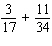 Complete the operation and simplify if necessary.   A)    B)    C)    D)    E)   