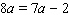 Find the solution for the equation.   A)    B)    C)    D)    E)   