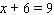 Find the solution for the equation.     __________