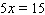 Solve the following equation.   A)    B)    C)    D)    E)   