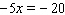 Solve the equation.   A)    B)    C)    D)    E)   