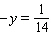 Solve the equation by multiplying both sides by -1.   A)    B)    C)    D)    E)   