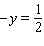 Solve the equation by multiplying both sides by -1.  