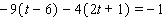 Solve the equation.     = __________