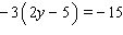 Solve the equation.     = __________