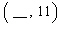For the equation complete the ordered pair   .   A)    B)    C)    D)    E)   