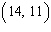 For the equation complete the ordered pair   .   A)    B)    C)    D)    E)   