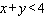 In the graph below, name the linear inequality in two variables that is represented by the shaded region.   A)    B)    C)    D)    E)   
