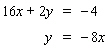 Solve the system by substitution. Substitute the expression in the second equation into the first equation and solve.   If the system is dependent or inconsistent , or if there is no solution , indicate this.