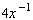 Write the expression with a positive exponent, and then simplify, when possible.   A)    B)    C)    D)    E)   