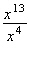 Use the property   to simplify the expression. If needed, write your answer with positive exponents only.   A)    B)    C)    D)    E)   