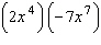 Multiply.   A)    B)    C)    D)    E)   