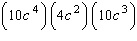 Multiply.   A)    B)    C)    D)    E)   