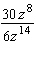 Divide. Write the answer with positive exponents only.  