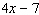 Subtract   from the sum of   and   . A)    B)    C)    D)    E)   