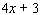 Subtract   from the sum of   and   .