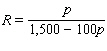 A store selling small portable radios knows from past experience that the number of radios it can sell each week,   , is related to the price per radio,   , by the equation   . Write an expression for the weekly revenue that involves only the variables   and   . A)    B)    C)    D)    E)   