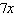 Add the results in each small square together to find the indicated product.   x x 7 x       x       7       A)    B)    C)    D)    E)   
