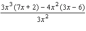 Simplify the numerator, and then divide.   A)    B)    C)    D)    E)   