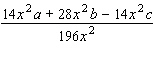 Perform the division (find the quotient) .   A)    B)    C)    D)    E)   