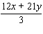 Perform the division (find the quotient).  