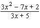 Divide.   A)    B)    C)    D)    E)   