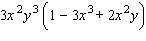 Factor the expression by taking out the greatest common factor.   A)    B)    C)    D)    E)   