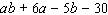 Factor by grouping.   A)    B)    C)    D)    E)   