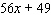 Factor the expression by taking out the greatest common factor.   A)    B)    C)    D)    E)   