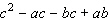 Factor by grouping.  