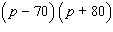 Factor the problem completely. First, factor out the greatest common factor, and then factor the remaining trinomial.   A)    B)    C)    D)    E)   