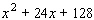 If one of the factors of   is   , what is the other factor? A)    B)    C)    D)    E)   