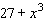 Factor the expression as the sum or difference of two cubes.   A)    B)    C)    D)    E)   