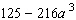 Factor the expression as the sum or difference of two cubes.   A)    B)    C)    D)    E)   
