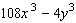 Factor the expression as the sum or difference of two cubes.  