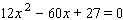 Solve the equation.  