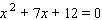 Solve the equation.  