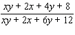 To reduce the following rational expression to lowest terms, you will have to use factoring by grouping. Be sure to factor each numerator and denominator completely before dividing out any common factors. (Remember, factoring by grouping takes two steps.)  