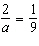 Solve the following equation. Be sure to check each answer in the original equation if you multiply both sides by an expression that contains the variable.   A)    B)    C)    D)    E)  no solution