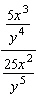 Simplify the complex fraction.   A)    B)    C)    D)    E)   