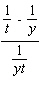 Simplify the complex fraction.   A)    B)    C)    D)    E)   