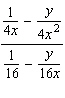 Simplify the complex fraction.   A)    B)    C)    D)    E)   