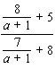 Simplify the complex fraction.   A)    B)    C)    D)    E)   