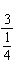 Simplify the complex fraction.  