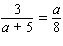 Solve the following proportion.   A)    B)    C)    D)    E)   