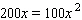 Solve the equation.   A)  x = 0, x = 2 B)  x = 0, x = 2, x = - 2 C)  x = 0, x = - 2 D)  x = 0 E)  x = 2